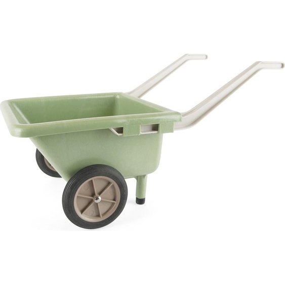 Brouette de jardin verte capacité 50kg 1pc 24m+