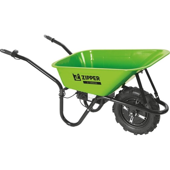 Brouette électrique sans fil - 7 km/h - 75litres - 150kg - livrée sans batterie