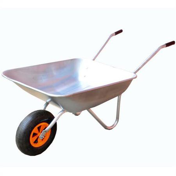 Brouette Fuxtec FX-WB5260 - transport charge 80 kg 60 l acier galvanisé