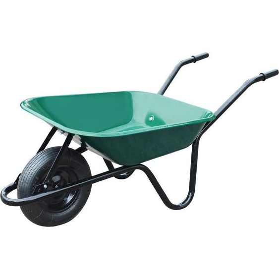Brouette roue gonflée en acier A4140GF3801, ALTRAD, 100 L vert