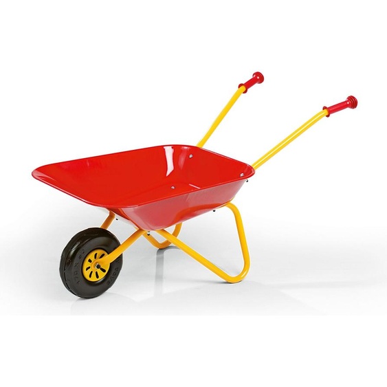 rolly toys Brouette en métal, rouge, dimensions : 80x38x41 cm ; 27 080 4