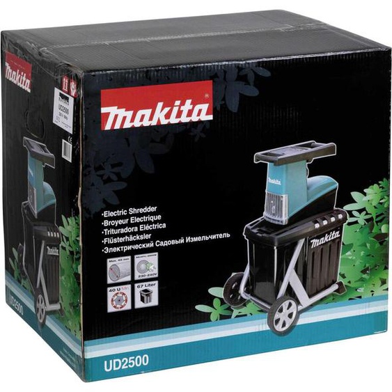 Broyeur électrique Makita UD2500 Puissance absorbée 2.500 W Épaisseur de coupe 45 mm