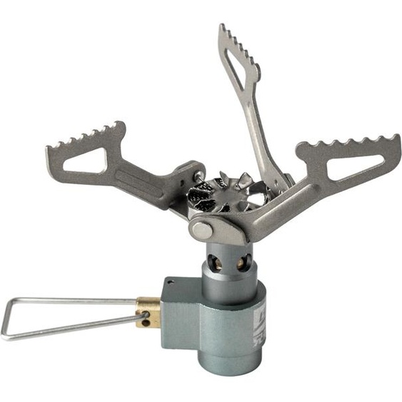 BrS-3000T titane Mini Camping brûleurs à gaz 25g une pièce cuisinière de poche en plein air randonnée pliant four de cuisson Portable ﻿