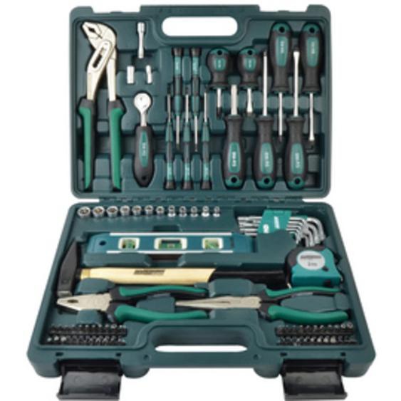 BRÜDER MANNESMANN GREEN LINE BRÜDER MANNESMANN Boîte à outils, 87 pièces, en coffret