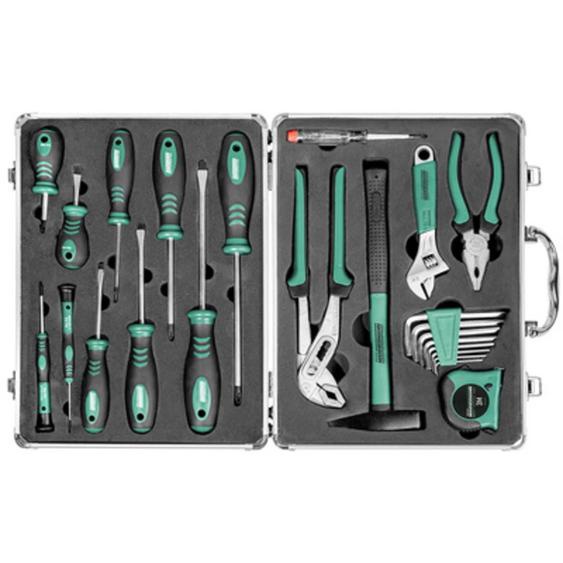 BRÜDER MANNESMANN GREEN LINE BRÜDER MANNESMANN Kit doutils, 24 pièces, dans un coffret