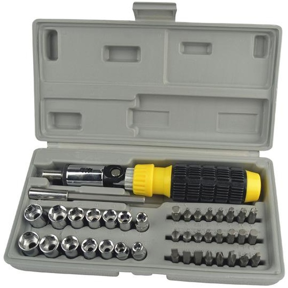 Brüder Mannesmann Jeu de clés à embout et à douille, 41 pces