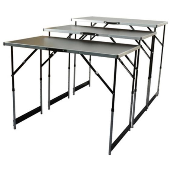 BRÜDER MANNESMANN Table multifonction, set de 3
