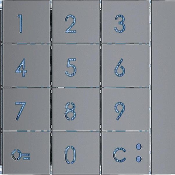 BTICINO Plaque frontale Clavier à dix touches Allstreet, 1 pièce.