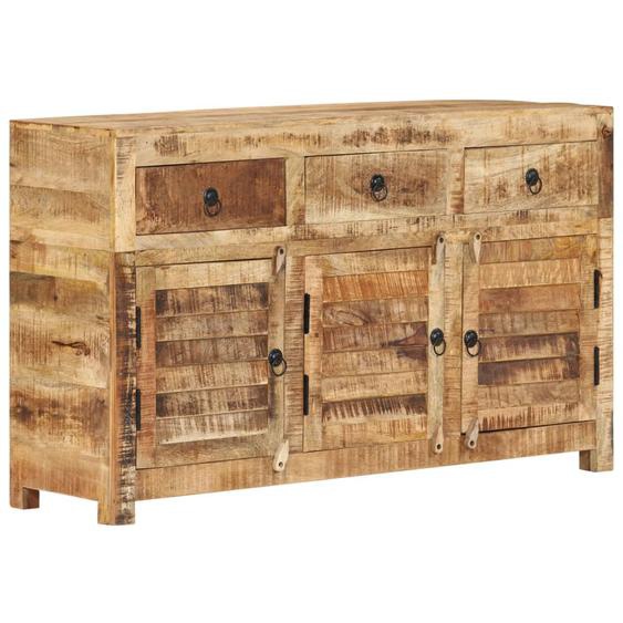 Buffet 110x30x65 cm Bois massif de manguier