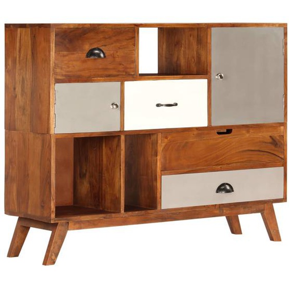 Buffet 115x35x86 cm Bois solide dacacia