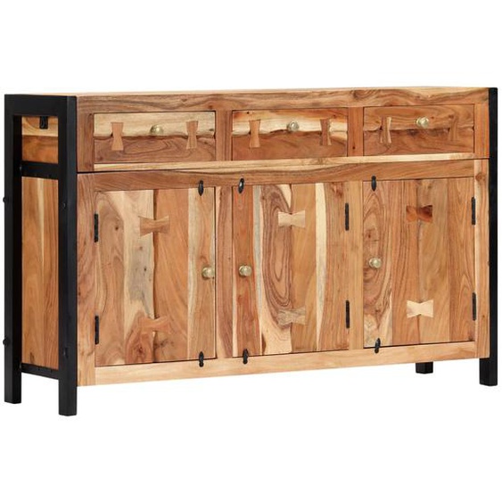 Buffet 120x35x75 cm Bois dacacia solide