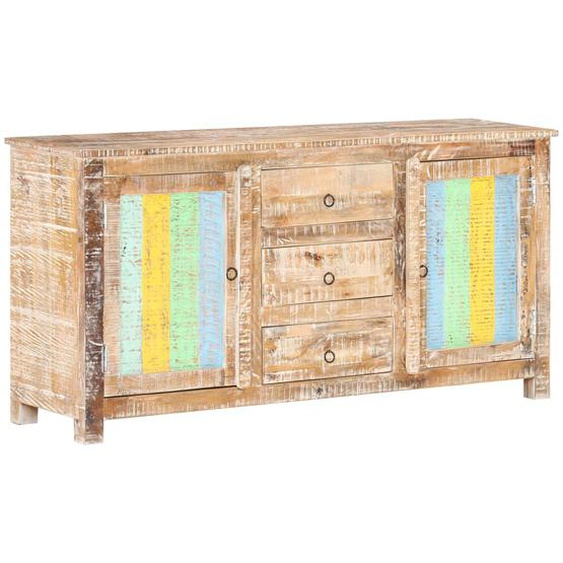 Buffet 151x40x75 cm Bois dacacia brut