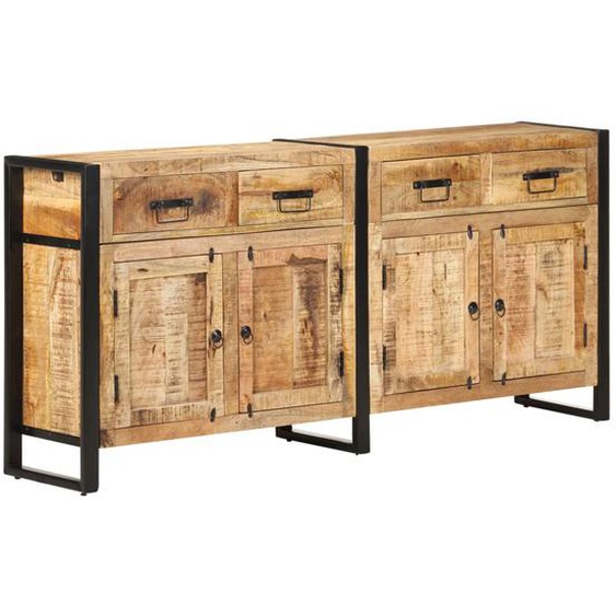 Buffet 172x35x80 cm Bois de manguier massif