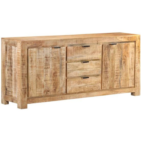 Buffet 175x40x75 cm Bois de manguier brut