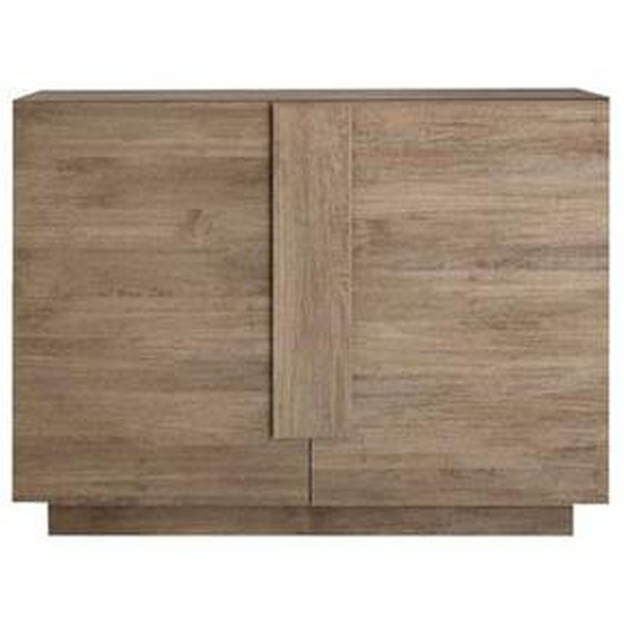 Buffet 2 portes Chêne noisette - STARS - L 120 x l 44 x H 90