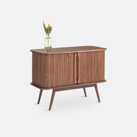 Buffet 2 portes coulissantes teinté noyer, Wapong