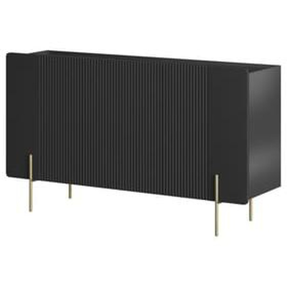 Buffet 3 portes 150 cm MATHILDE pieds or