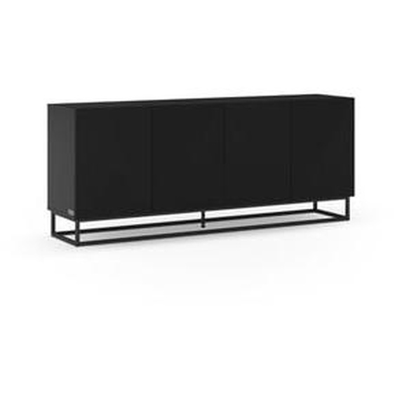 Buffet 4 portes 200 cm ALICANTE pieds en métal