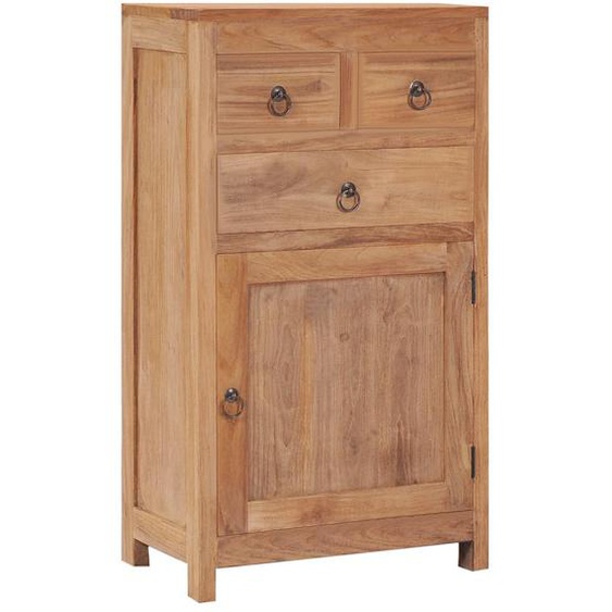 Buffet 50x30x90 cm bois de teck massif