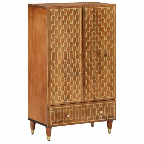 Buffet 60x33x100 cm bois de manguier massif