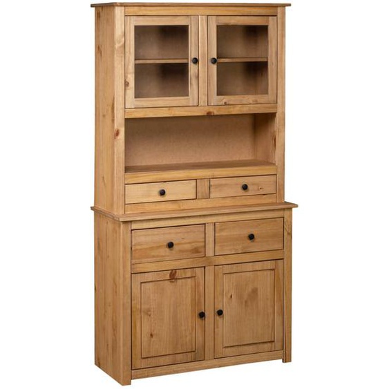 Buffet haut 93x40,5x180 cm Pin Gamme Panama