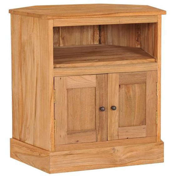 Buffet bahut commode armoire meuble de rangement organisateur cuisine salle de sejour salon d angle 60 x 45 x 60 cm bois