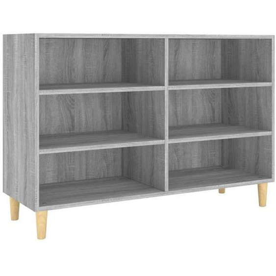 Buffet bas,armoire commode Buffet sonoma gris 103,5x35x70cm bois dingénierie 7650524 FrenchDays