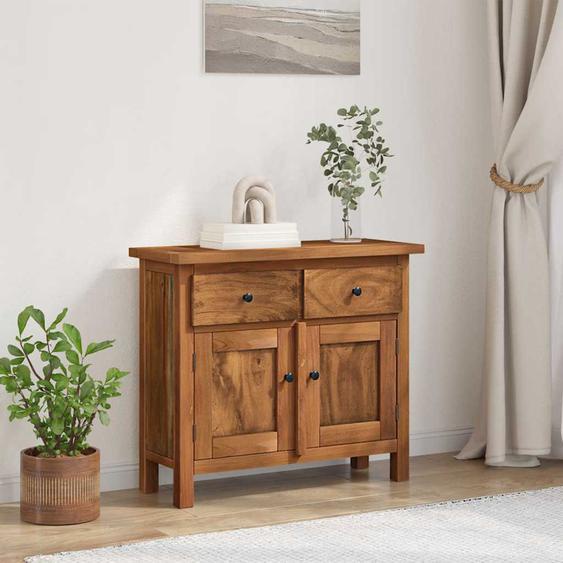 Buffet bois dacajou massif 75x30x65 cm