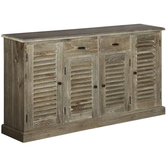 Buffet Bois de melia azedarach massif 145 x 32,5 x 77 cm