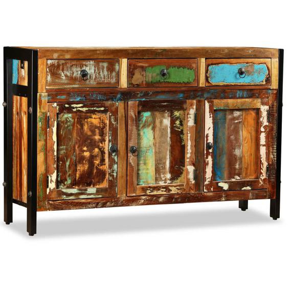 Buffet Bois de récupération massif 120x35x76 cm