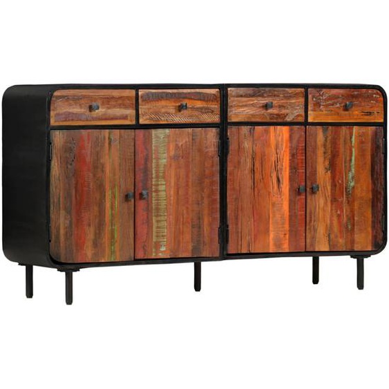 Buffet Bois de récupération solide 140 x 35 x 76 cm