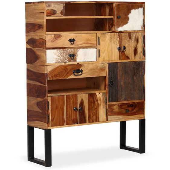 Buffet Bois massif de Sesham 100 x 30 x 130 cm