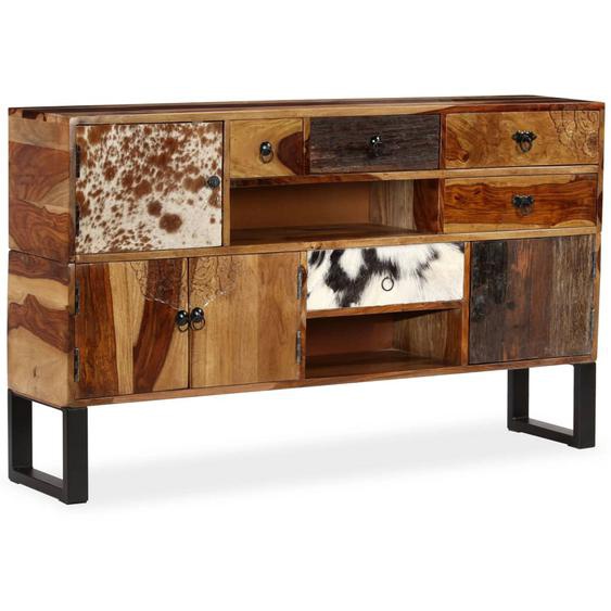 Buffet Bois solide 140x30x80 cm