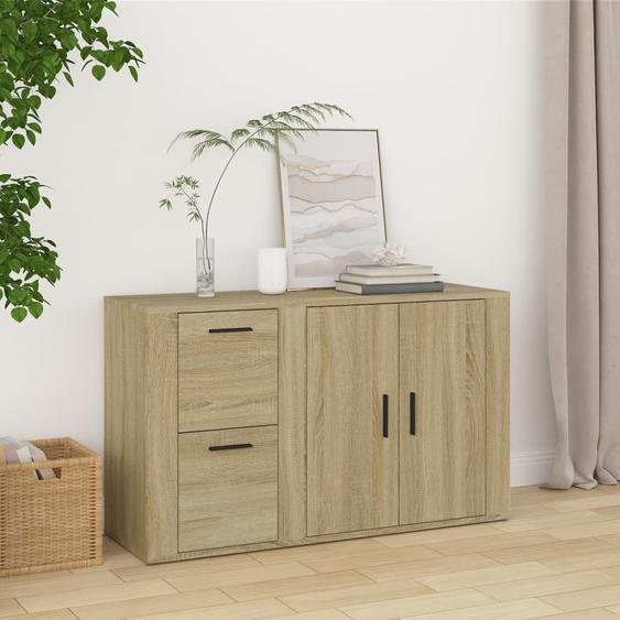 Buffet Chêne sonoma 100x33x59,5 cm Bois dingénierie