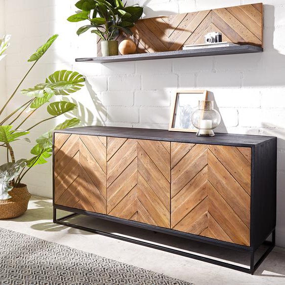 Buffet Famke 145 cm mangue teck 3 portes, Buffets