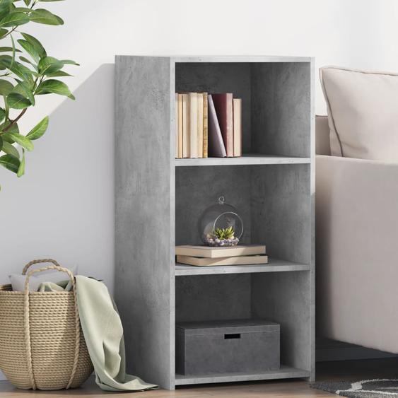 Buffet gris béton 45x41x93 cm bois dingénierie