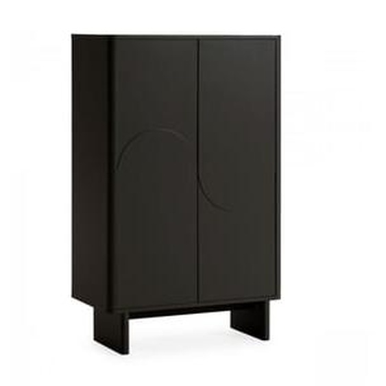 Buffet haut 2 portes 80 cm ESTEBAN formes géométriques