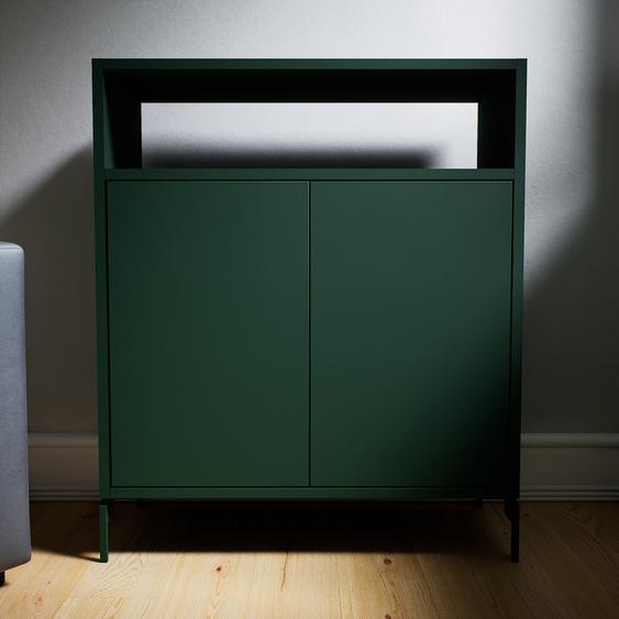 Buffet - Vert forêt, pièce modulable, enfilade, avec porte Vert forêt - 77 x 91 x 34 cm