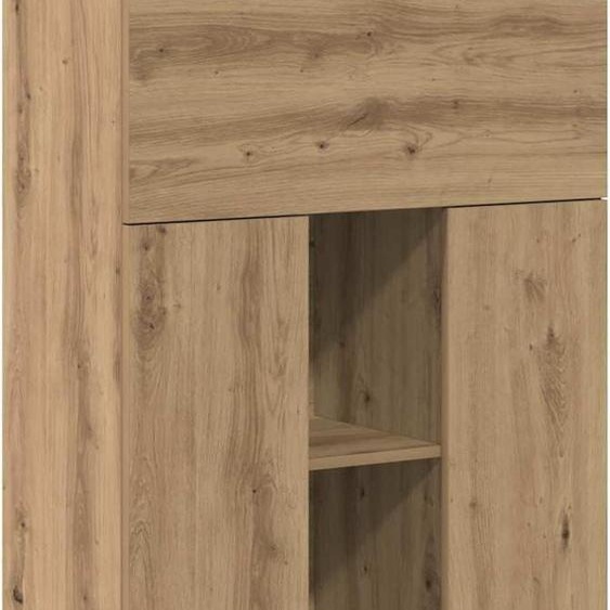 Bureau Chêne artisanal 71.5 x 31.5 x 106.5 cm Bois dingénierie