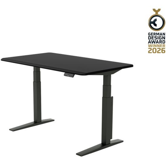 Bureau assis debout tout-en-un ultime avec goulotte de câbles de nouvelle génération