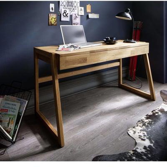 Bureau en chêne massif Cyriel