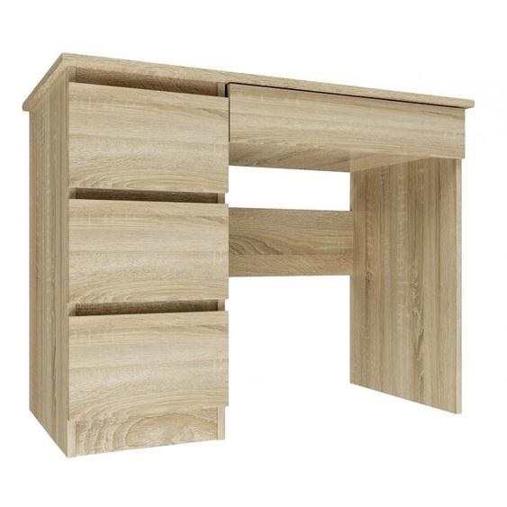 Bureau TRISTON – chêne sonoma, design gauche