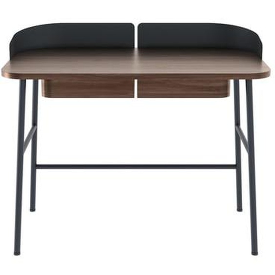 Bureau Victor    - noyer/gris ardoise