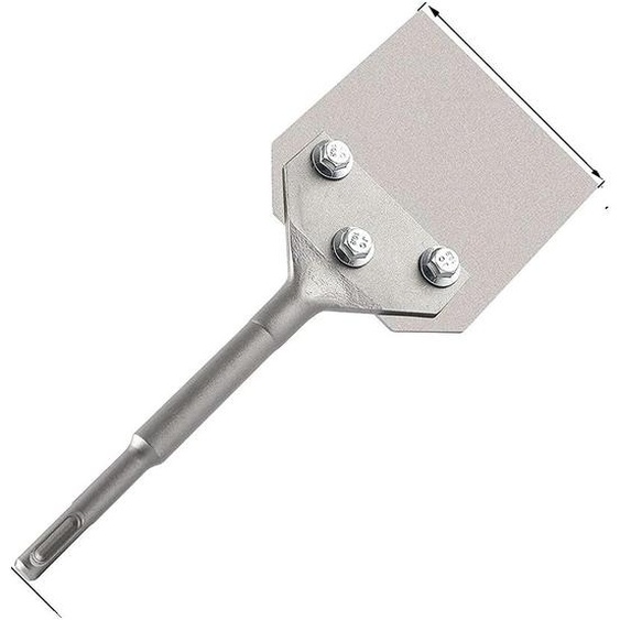 Burin à béton, construction en acier durable, compatible avec les marteaux perforateurs SDS Plus, 4 x 10 pouces FS21410