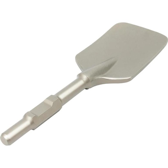 Burin pour marteau de démolition/marteau pneumatique - 65A - Acier chromé 40Cr - Tige hexagonale - Pour béton/argile - Argent
