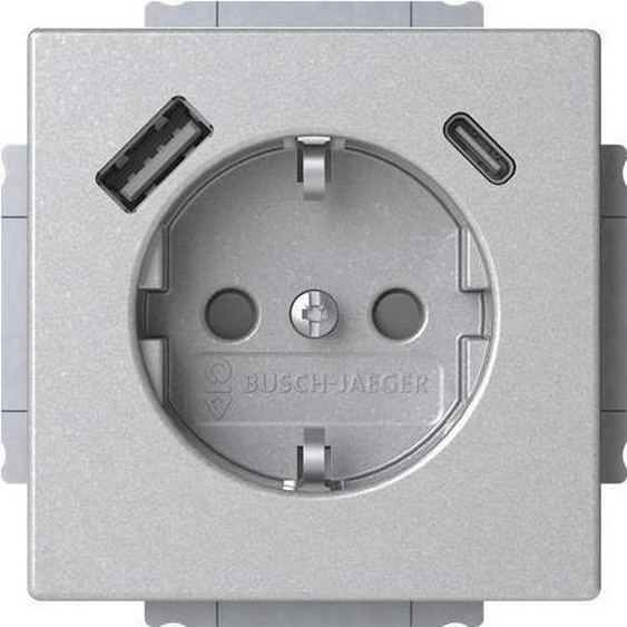 Busch-Jaeger SCHUKO Steckdose SB-A+C 20 EUCB2USBAC-83 (2CKA002011A6304)