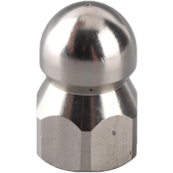 Buse de lavage haute pression, 3/8 de pouce, en acier inoxydable, résistante à lusure