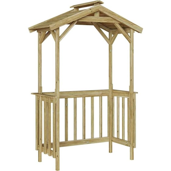 Abri pour barbecue 133,5 x 63 x 200 cm