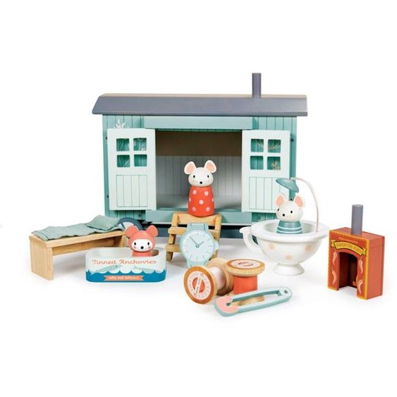 Cabane Chariot De Berger Style Vintage Multicolore