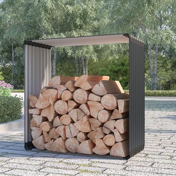 Cabane en bois pour le jardin en métal 110x52x110cm Livigno